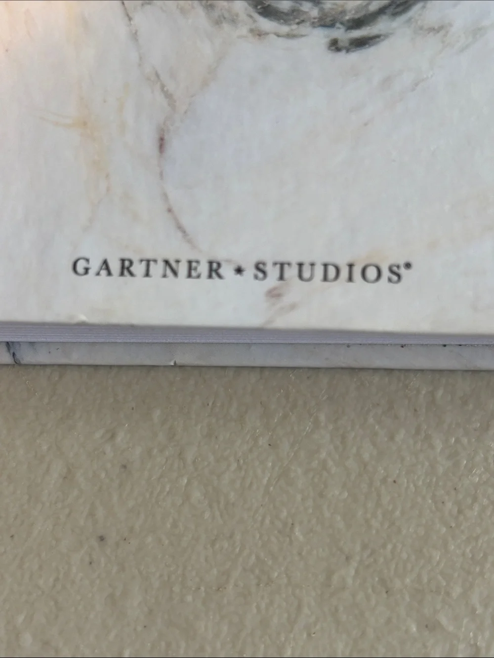 NWOT Gartner Studios Simply Grateful Guided Daily Reflection Journal Marble Grey